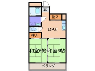 志賀ビルの物件間取画像